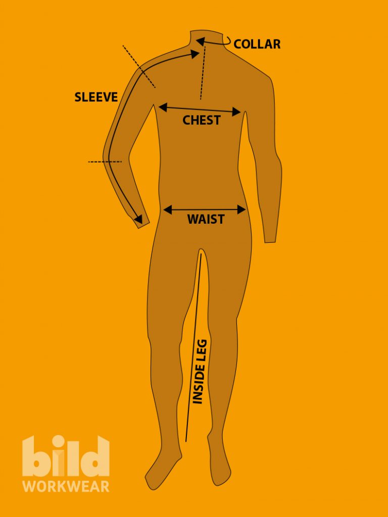 How to take Measurements Bild Workwear